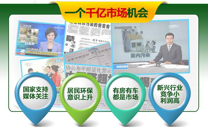 加盟室內除甲醛公司要多少錢？