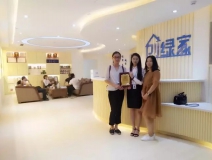 熱烈祝賀上海青浦陳總、萬總簽約創(chuàng)綠家！