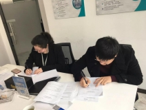 熱烈祝賀劉總、褚總簽約創(chuàng)綠家浙江省臺州市縣級代理！