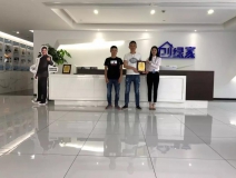熱烈祝賀陽總簽約創(chuàng)綠家四川省瀘州市區(qū)級代理！
