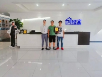 熱烈祝賀王總簽約創(chuàng)綠家上海市區(qū)級(jí)代理！
