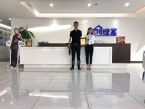 熱烈祝賀陳總簽約創(chuàng)綠家江蘇省南京市溧水縣區(qū)級代理！